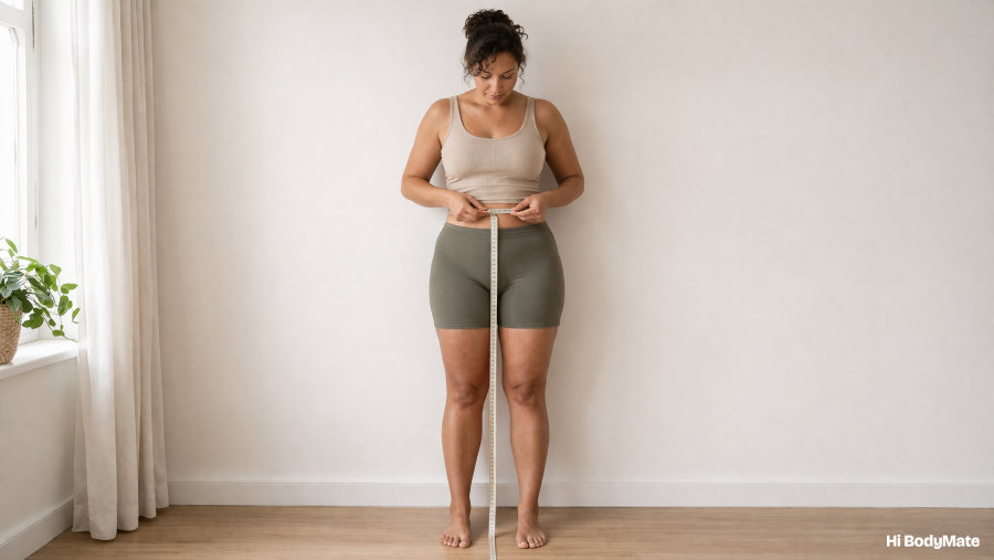 Waist to height ratio measurement